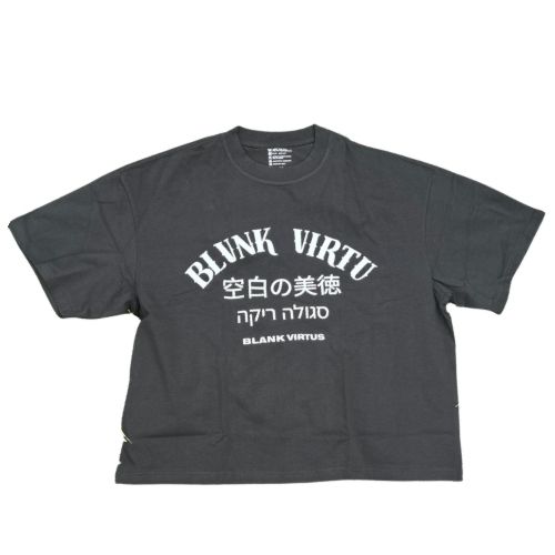 BLVNK VIRTU "空白の物語" CROPPED TEE
