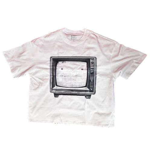 BLVNK VIRTU "STATIC" CROPPED TEE
